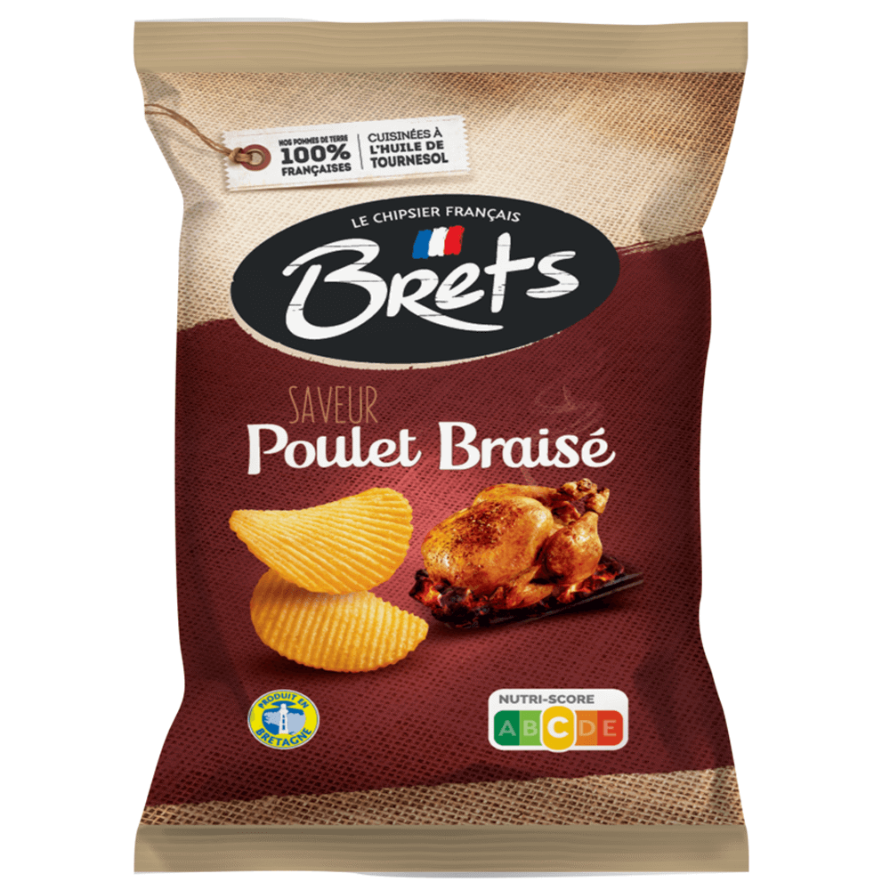 Brets Roast Chicken Crisps 125g